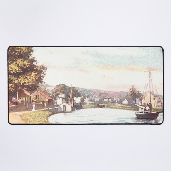 Artikelvorschau, Vintage Illustration des Crinan-Kanals bei Ardrishaig entworfen und verkauft von yourscotland.
