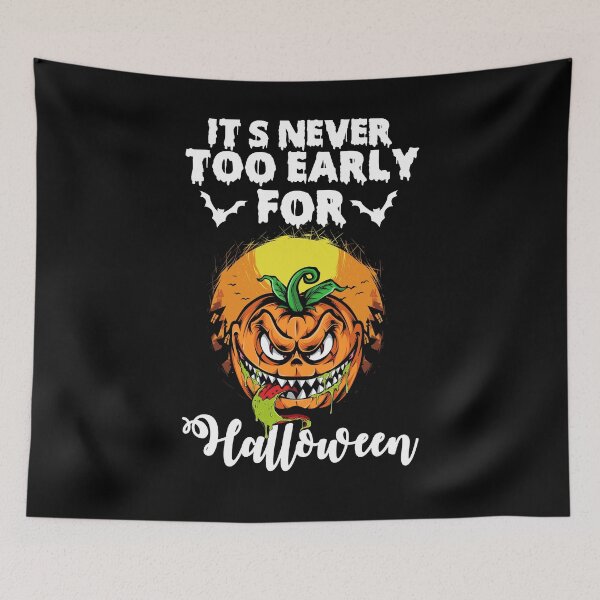 Item preview, It's Never Too Early For Halloween-Goth Halloween gift designed and sold by NiceSpot.