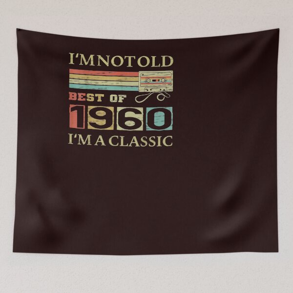 Item preview, Best Of 1960 61st Birthday Gifts Cassette Tape designed and sold by sudothongminh.