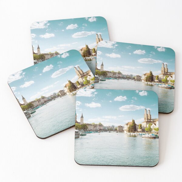 Item preview, Panorama of Zurich city, Switzerland designed and sold by Mikołaj Niemczewski.