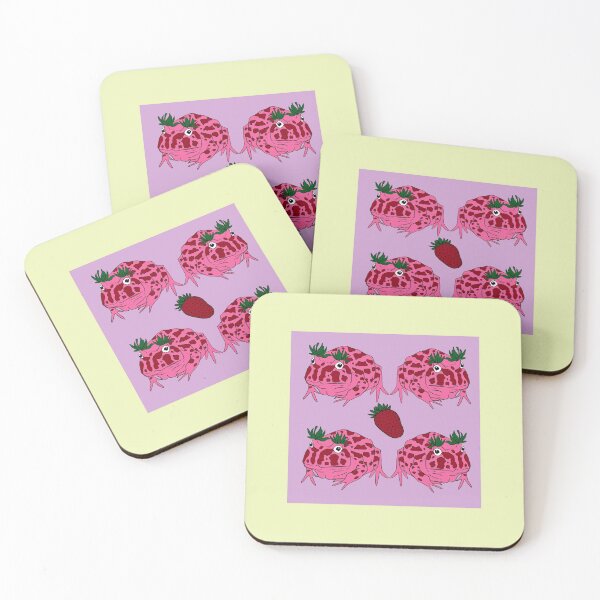 Item preview, Ripe Strawberry Frog designed and sold by Reigne Adrian.