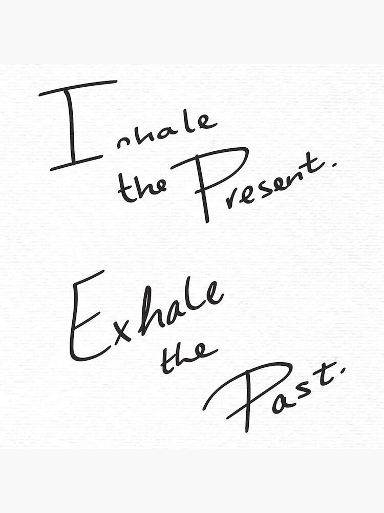 Inhale The Present Exhale The Past In Black And White by TomMClarke