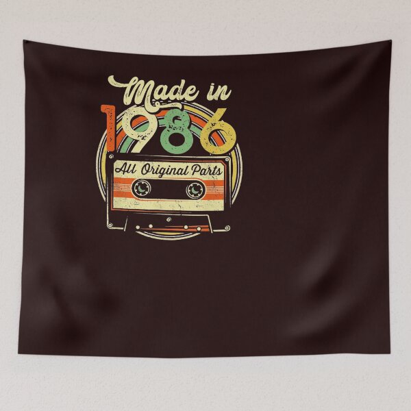Item preview, Made in 1986 35th Birthday Gifts Cassette Tape designed and sold by sudothongminh.