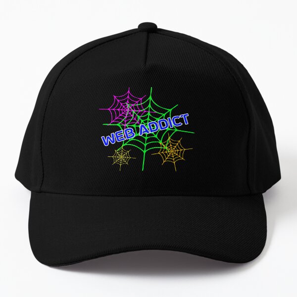 Web addict design Baseball Cap