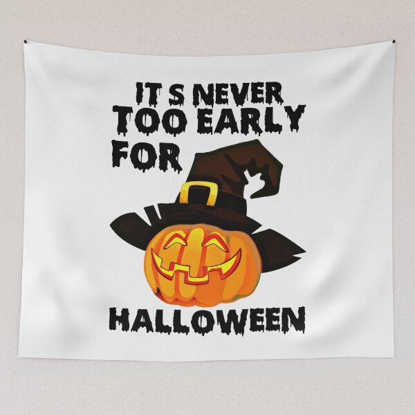 Item preview,  It's Never Too Early For Halloween-Goth Halloween gift designed and sold by NiceSpot.