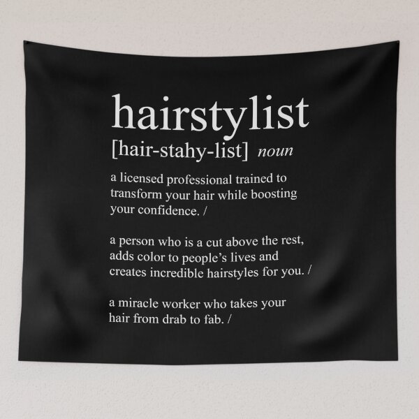 Item preview, Hairstylist - definition designed and sold by Silly Lily.