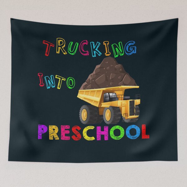 Item preview, Trucking Into Preschool Back To School Design designed and sold by Olhado.