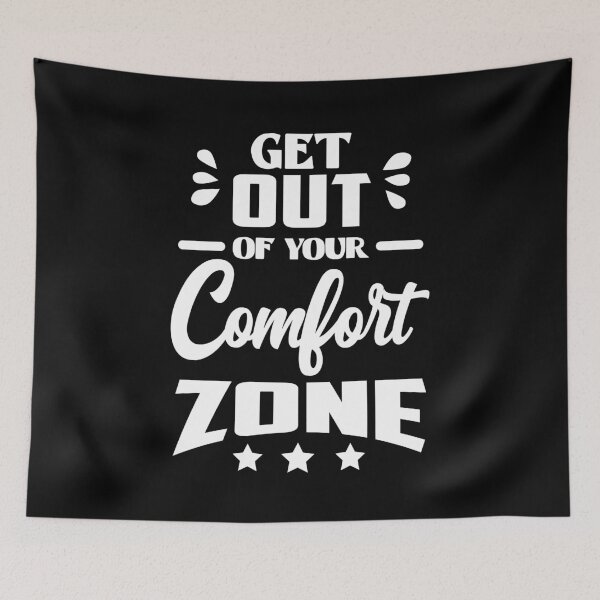 Item preview, Get out of your comfort zone - Motivational Quotes For Success In Life designed and sold by MeroniGDesign.