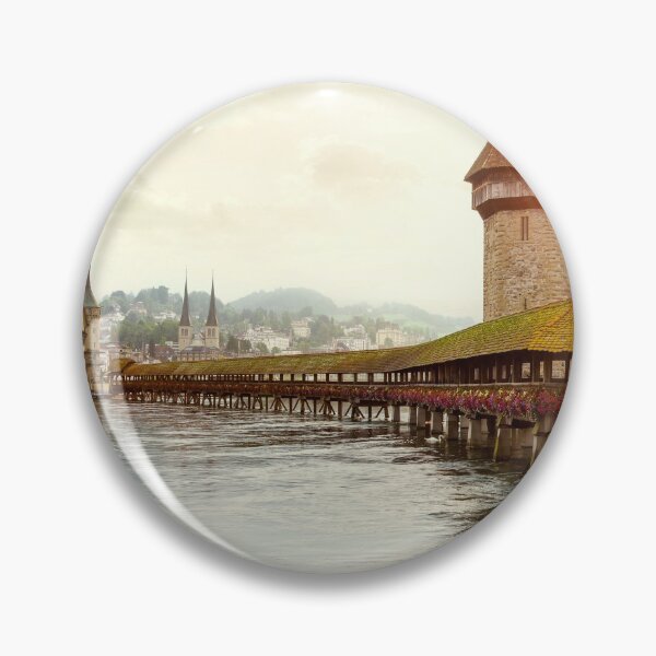 Item preview, Panorama of chapel bridge in Lucerne, Switzerland designed and sold by Mikołaj Niemczewski.