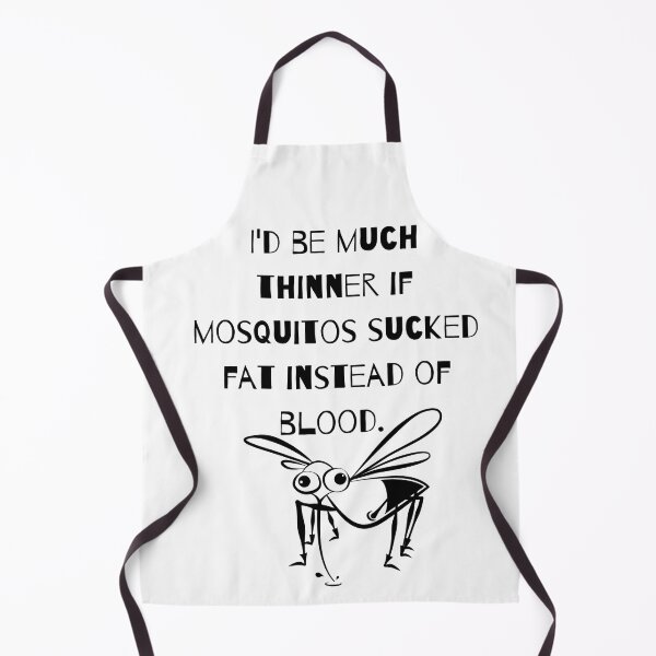 Item preview, I'd be much thinner if mosquitos sucked fat instead of blood designed and sold by BlueThrow.
