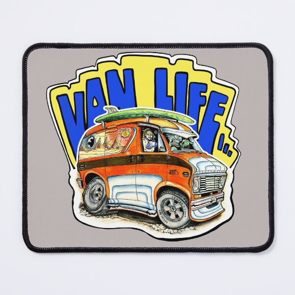 Item preview, "Van Life" Sticker, Cali designed and sold by Jamlines.