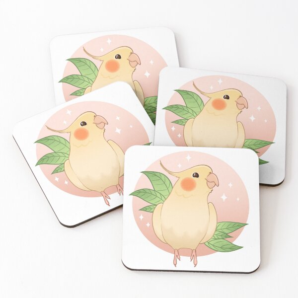Item preview, Smiling Yellow Cockatiel  designed and sold by Shanman-Art.
