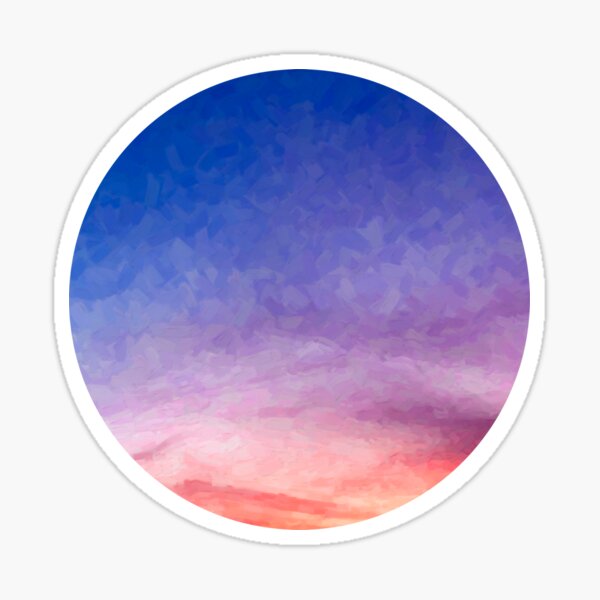 Fire on the Horizon - Sticker Sticker