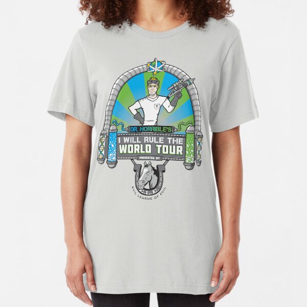 I Will Rule the World Tour Slim Fit T-Shirt