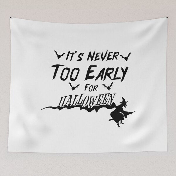 Item preview,  It's Never Too Early For Halloween-Goth Halloween gift designed and sold by NiceSpot.