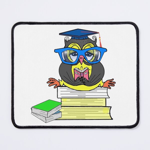 Item preview, Owl - Never too old to learn. designed and sold by Shirley cute art .