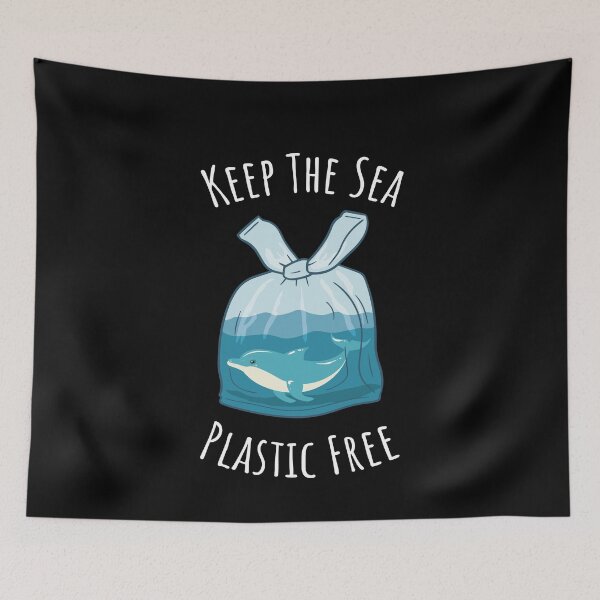 Item preview, Ocean Ban Plastic Pollution Keep the Sea Plastics Free  designed and sold by The Junto Shop.