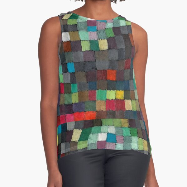 May Picture (1925) by Paul Klee Sleeveless Top