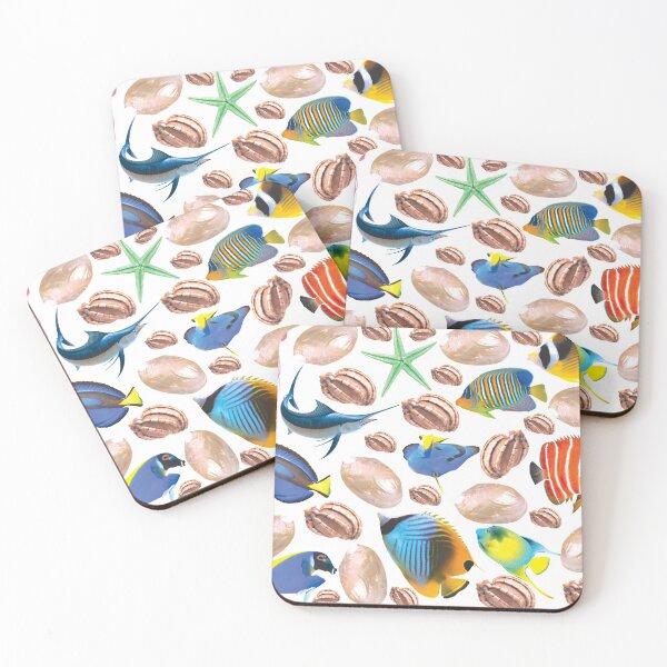 Item preview, cute ocean character patterns designed and sold by Special-Ninja.