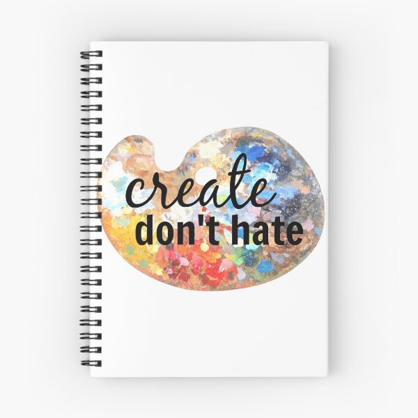 Item preview, Create Don't Hate designed and sold by Martini-Four.
