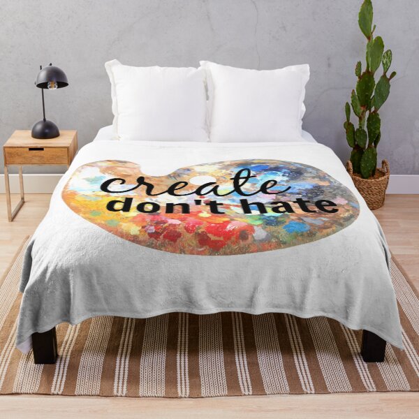 Item preview, Create Don't Hate designed and sold by Martini-Four.