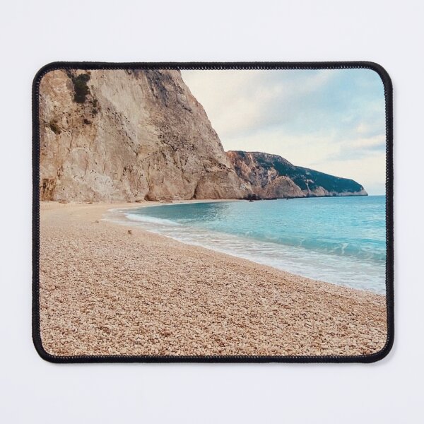 Item preview, Blue Turquoise Water & Rocky Cliffs designed and sold by Adrianach1.