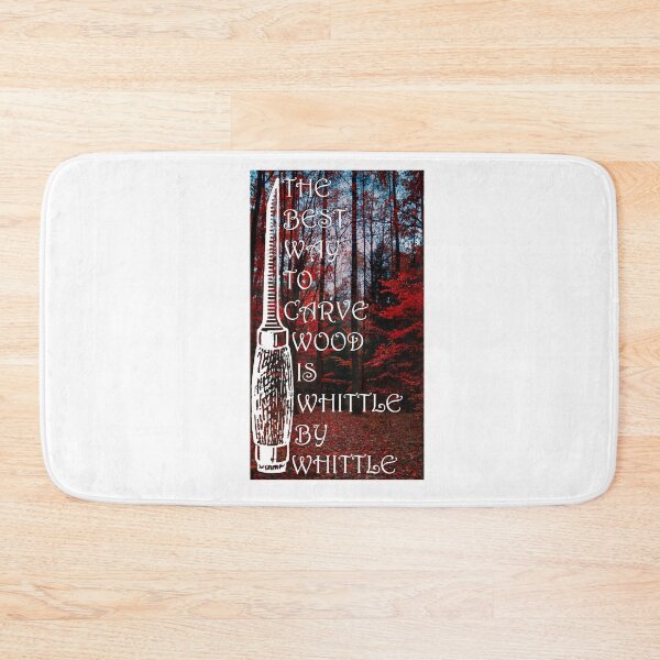 Item preview, Whittle Carving, The Best Way To Carve Wood Is Whittle By Whittle designed and sold by Your Favorite Shop.