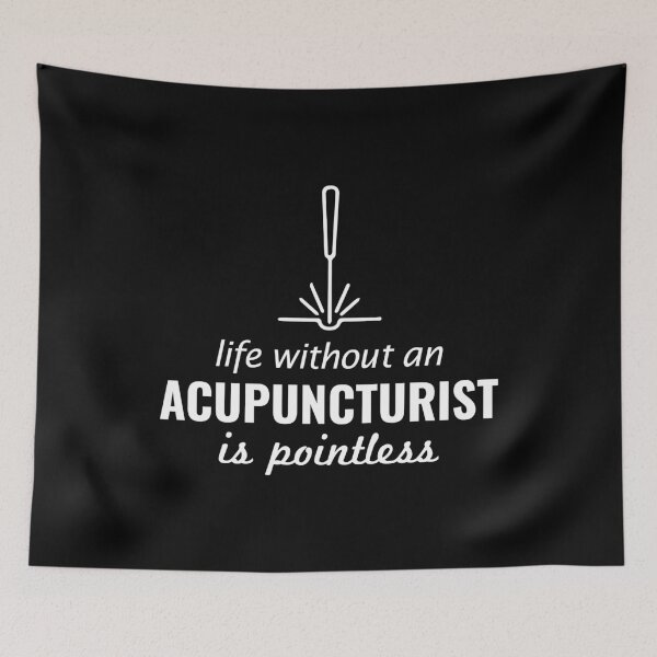 Item preview,  Acupuncture Acupuncturist Chinese Medicine Funny Saying designed and sold by CuteDesigns1.