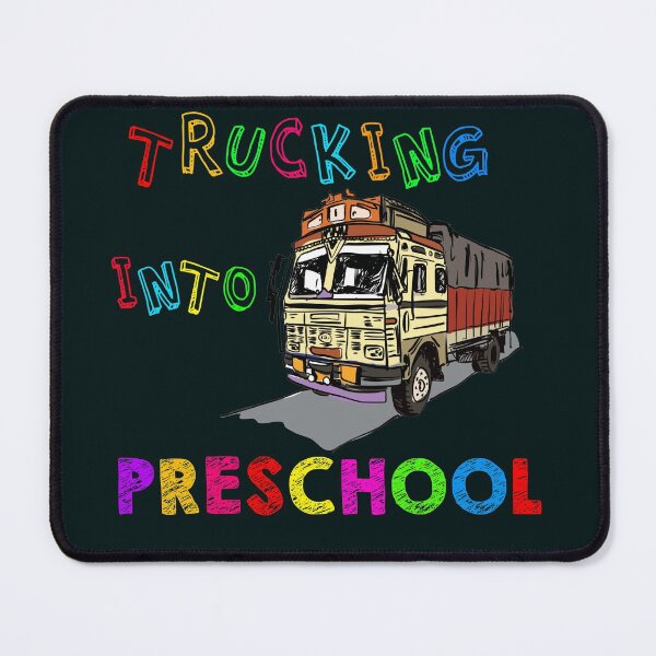 Item preview, Trucking Into Preschool Back To School Design designed and sold by Olhado.