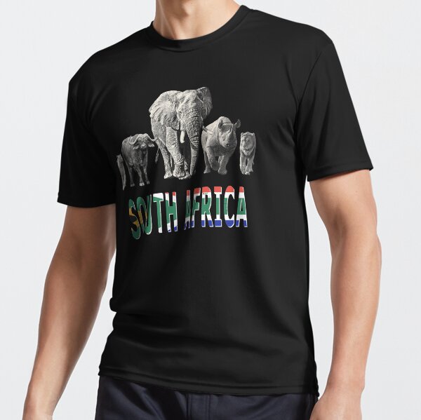 Item preview, Africa's Big Five South Africa Pride Wildlife designed and sold by Scotch Macaskill.