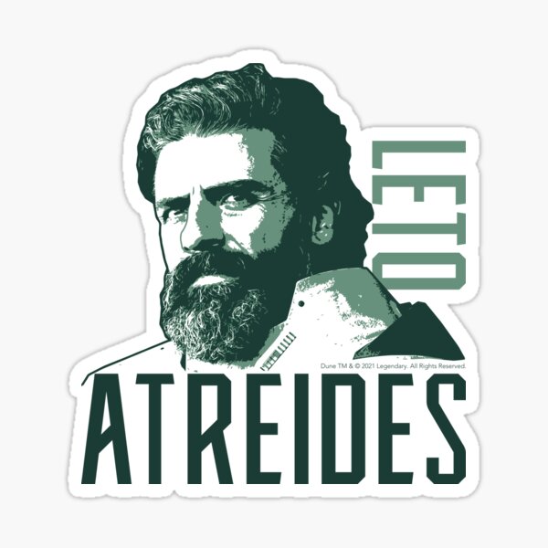 Item preview, Leto Atreides face art Graphic - Dune 2021 fan art designed and sold by Luhmdesign.