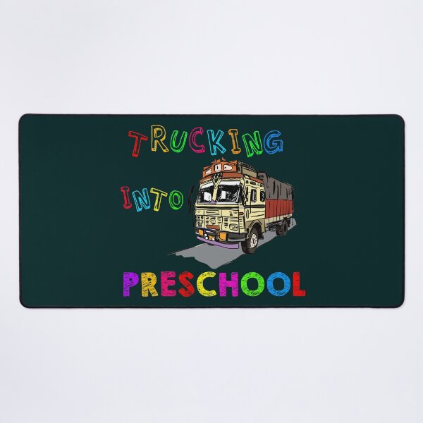 Item preview, Trucking Into Preschool Back To School Design designed and sold by Olhado.