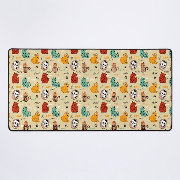 Item preview, Cute Pattern Of Cats, Simple Colorful Design, Cat Pattern designed and sold by PandaSoul.