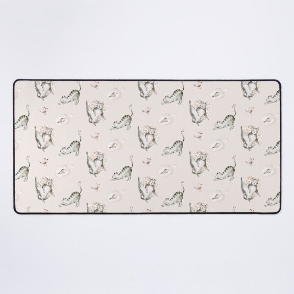Item preview, Seamless Cute Pattern Of Cats, Simple Design designed and sold by PandaSoul.