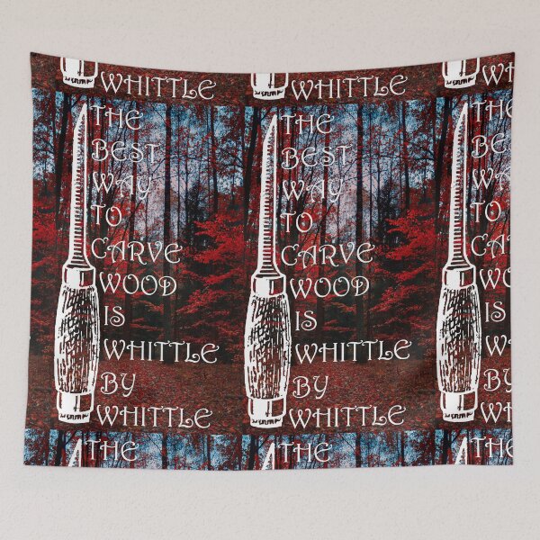 Item preview, Whittle Carving, The Best Way To Carve Wood Is Whittle By Whittle designed and sold by Your Favorite Shop.