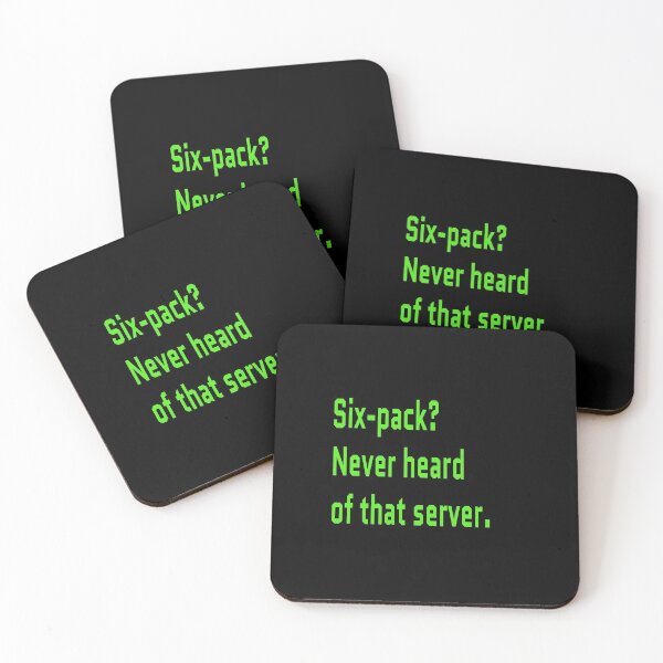 Artikelvorschau, Six-Pack noch nie von diesem Server-IT-Nerd gehört entworfen und verkauft von IrinchiDE.