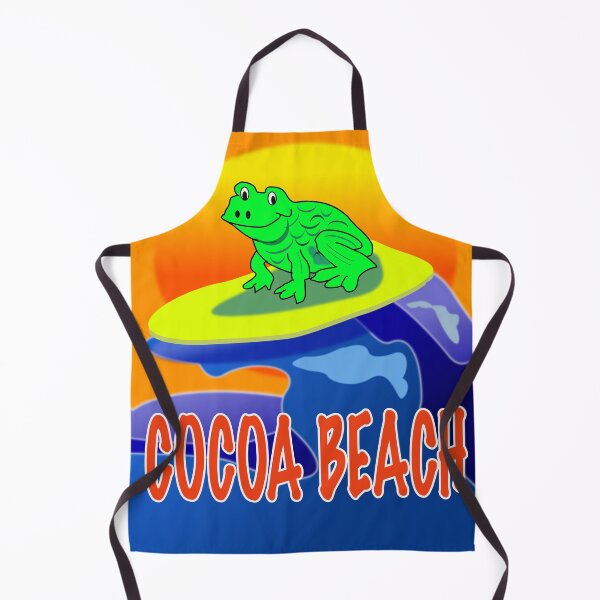 Item preview, Frog Surfing Cocoa Beach designed and sold by EdwardMonet.