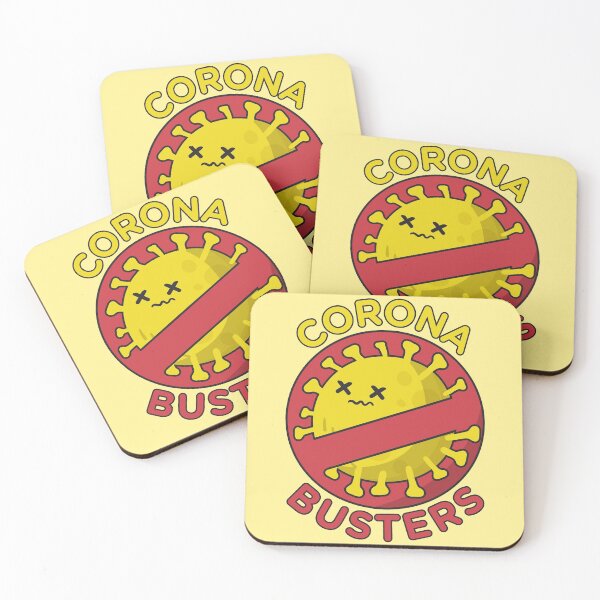 Item preview, Awesome Corona Busters for Vaccinated Medical Staff Frontline healthcare workers designed and sold by redblackline.