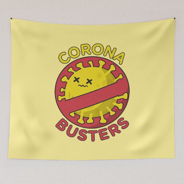 Item preview, Awesome Corona Busters for Vaccinated Medical Staff Frontline healthcare workers designed and sold by redblackline.