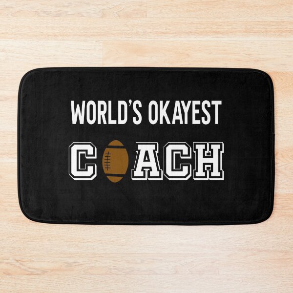 Item preview, World's Okayest Coach Funny American Football  designed and sold by ZiesMerch.