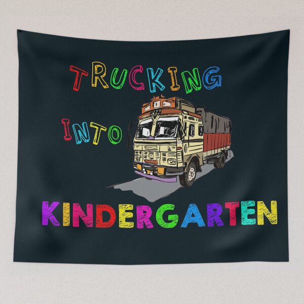 Item preview, Trucking Into Kindergarten Back To School Design designed and sold by Olhado.
