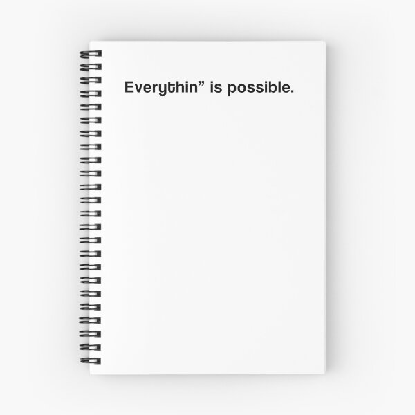 Item preview, "Everything is possible" SHIRT : GIFT FOR MOM, DAD, BROTHER, SISTER, FRIEND. designed and sold by Sneaky-Designs.