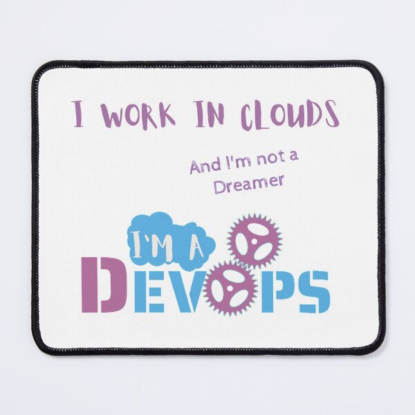 Item preview, DevOps Working in Clouds - IT Nerd Violet designed and sold by IrinchiDE.
