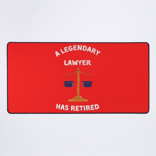Item preview, A legendary lawyer has retired! designed and sold by Artloverperson1.