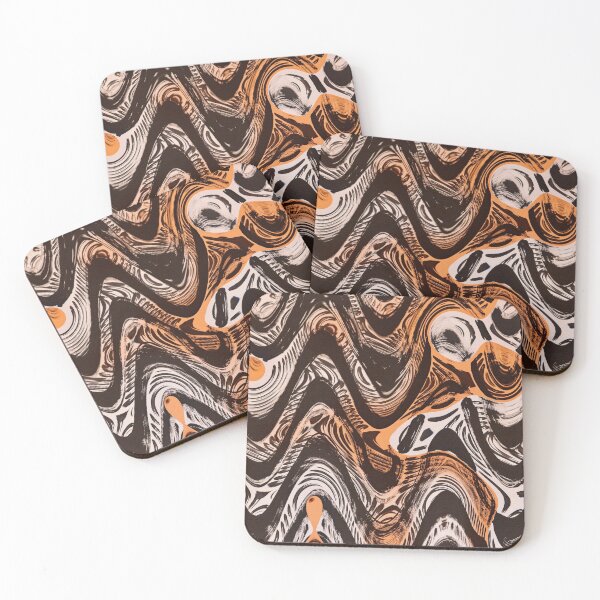 Item preview, Tom Stanley Janca Black Walnut Ink Abstract Abstracted designed and sold by Tom Janca.