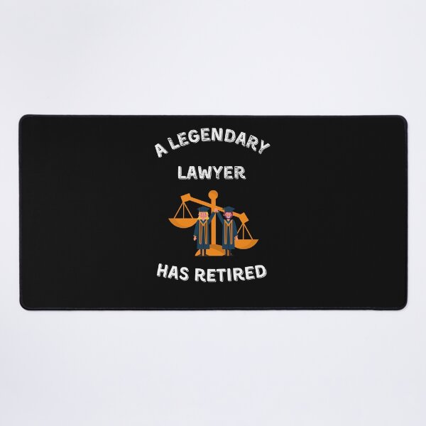 Item preview, A Legendary Lawyer Has retired! designed and sold by Artloverperson1.