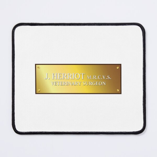 Item preview, J. Herriot MRCVS designed and sold by Off the Box.