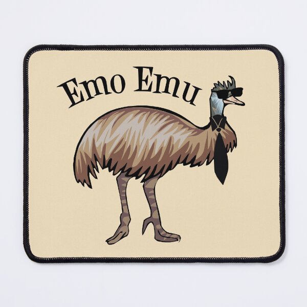 Item preview, Emo Emu designed and sold by Epic Love Designs.