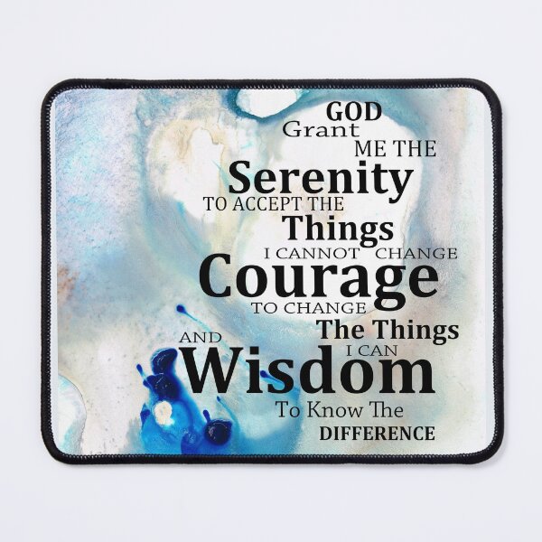 Item preview, Serenity Prayer - Soothing Art - By Sharon Cummings designed and sold by Sharon Cummings Art.