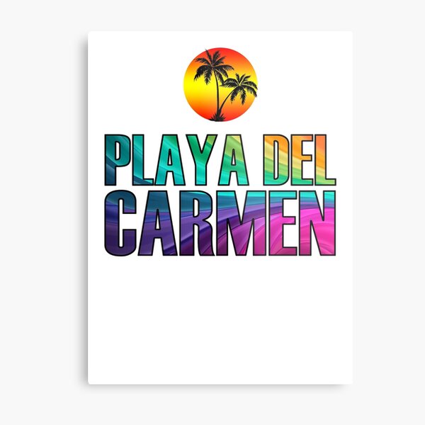 Playa del Carmen Metal Print